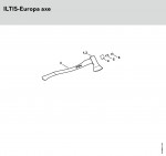 Stihl ILTIS-Europa axe 1100 g Splitting Tool Spare Parts